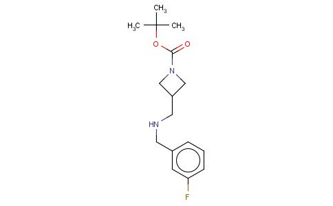 1-BOC-3-[(3-FLUOROBENZYL-AMINO)-METHYL]-AZETIDINE